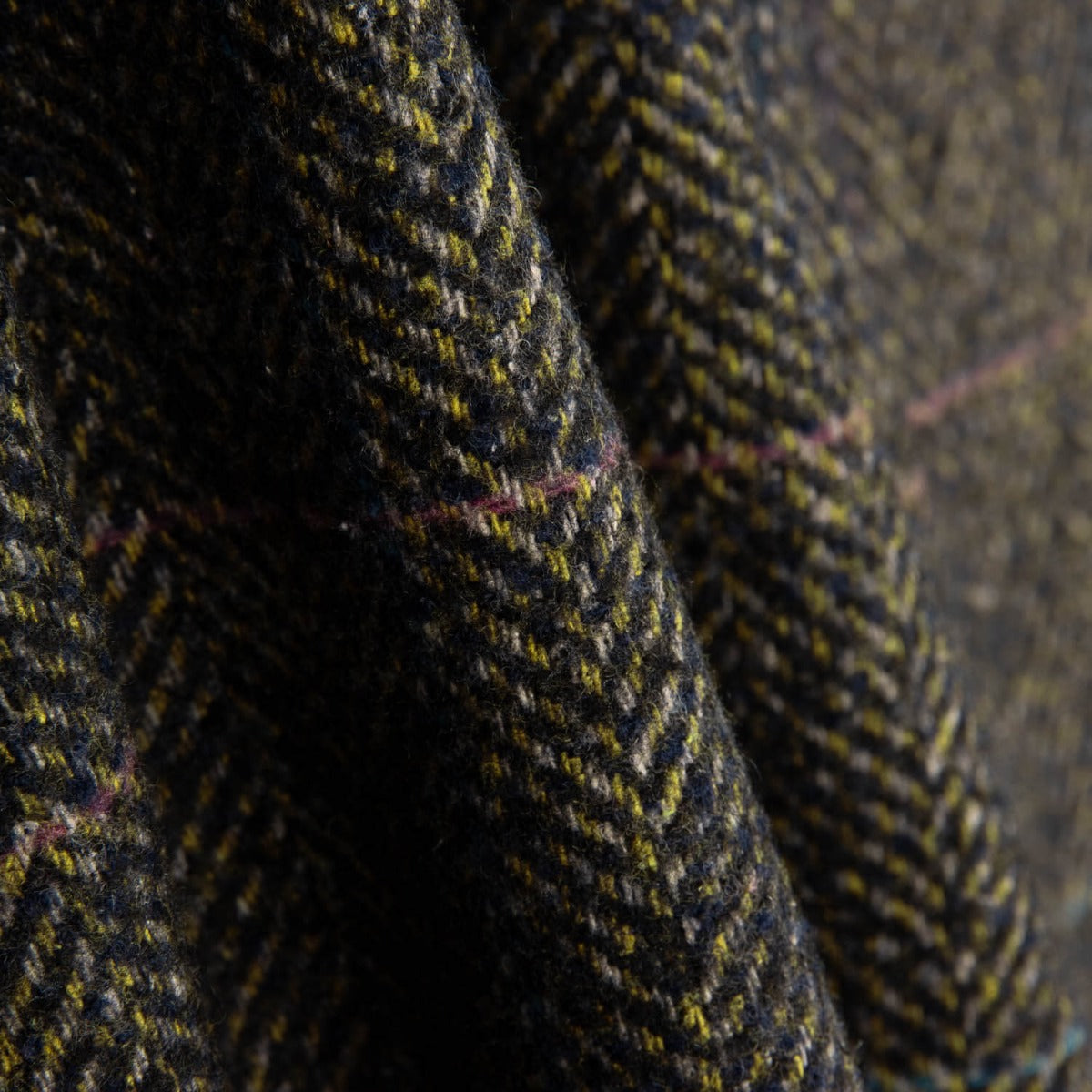 Wolle Herringbone Gelb - Ribes y Casals