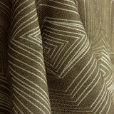 Geometrischer Bodendruck aus Leinen und Jute - Ribes y Casals