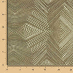 Geometrischer Bodendruck aus Leinen und Jute - Ribes y Casals