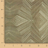 Geometrischer Bodendruck aus Leinen und Jute - Ribes y Casals