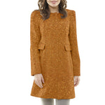 Tweed Wolle Boucle Braun - Ribes y Casals