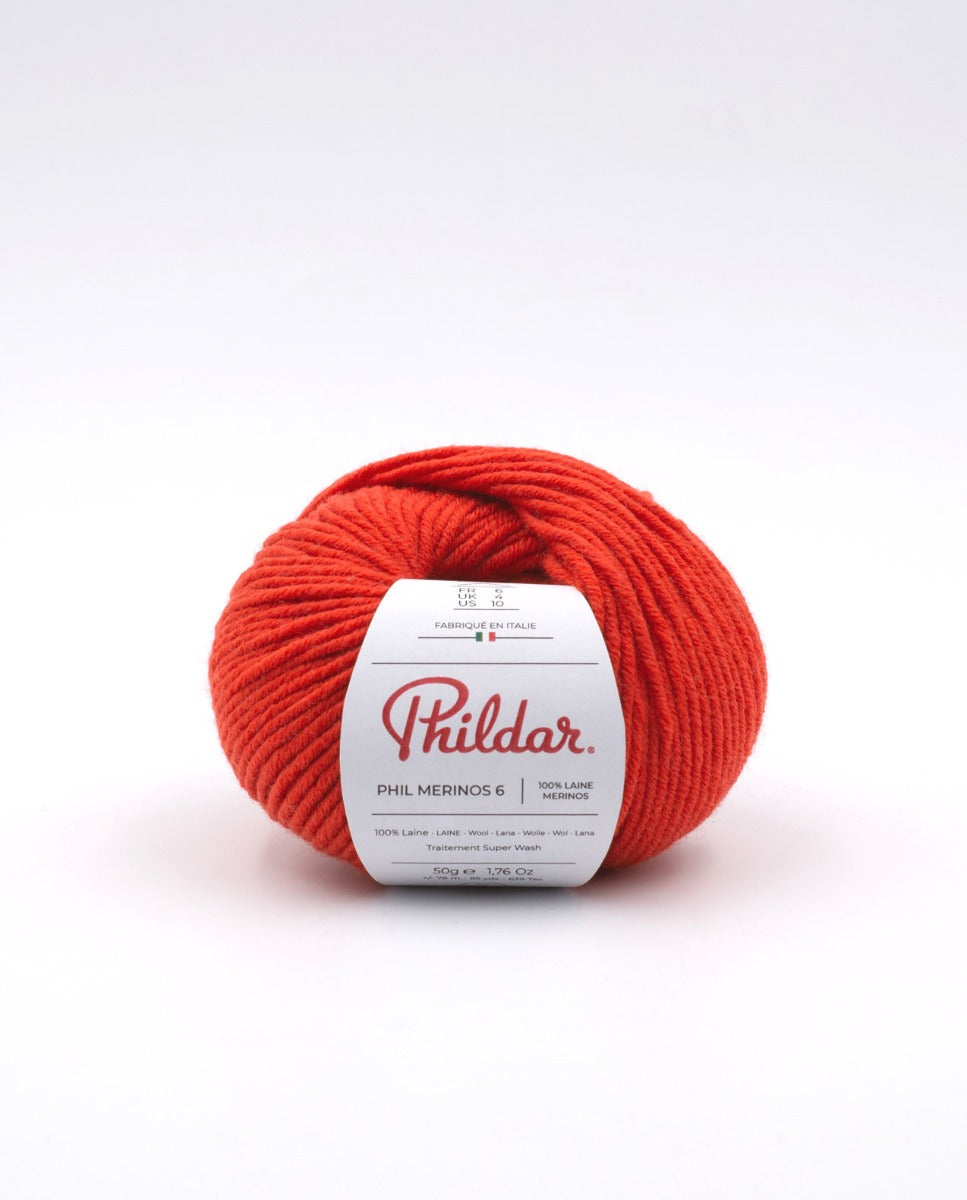 Phil Merinos Wolle Rot - Ribes y Casals