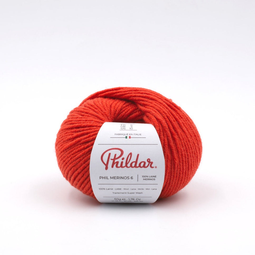 Phil Merinos Wolle Rot - Ribes y Casals