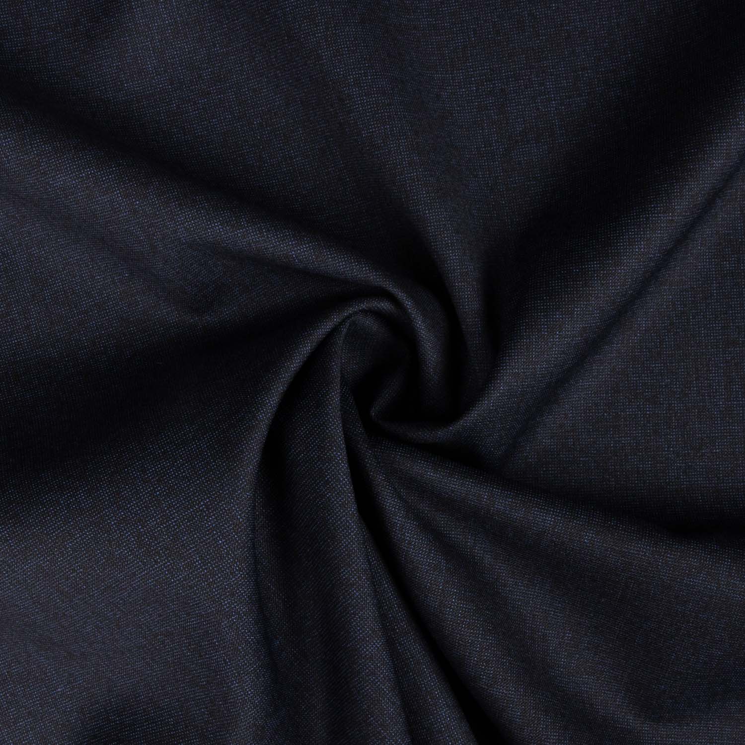 Marineblau-schwarz melierte Wolle Elegance - Ribes y Casals