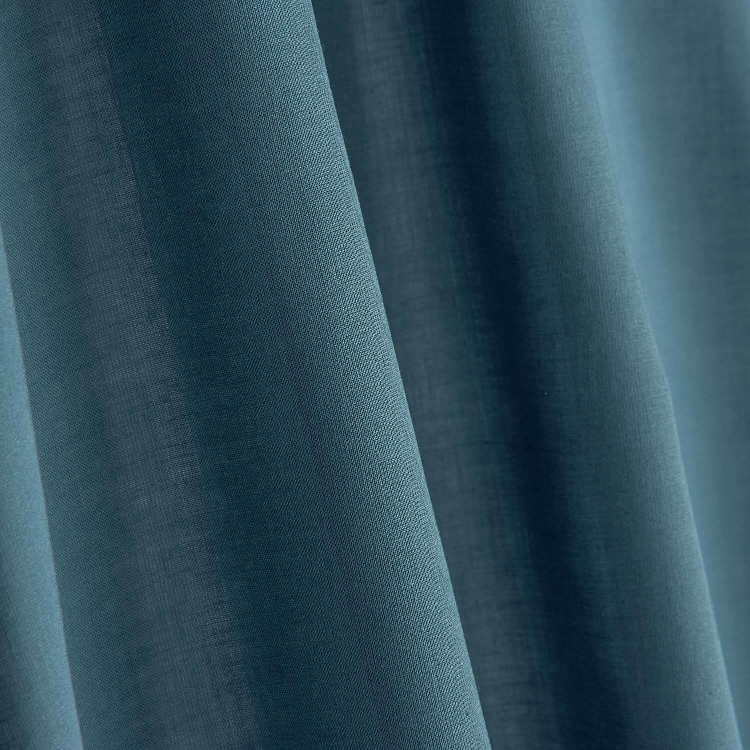 Baumwoll-Voile-Reststücke in Kobaltblau – verschiedene Maße x Breite 145 cm - Ribes y Casals