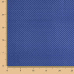 Perkal Bedruckter Hintergrund Blauer Hintergrund Weiße Punkte - Ribes y Casals