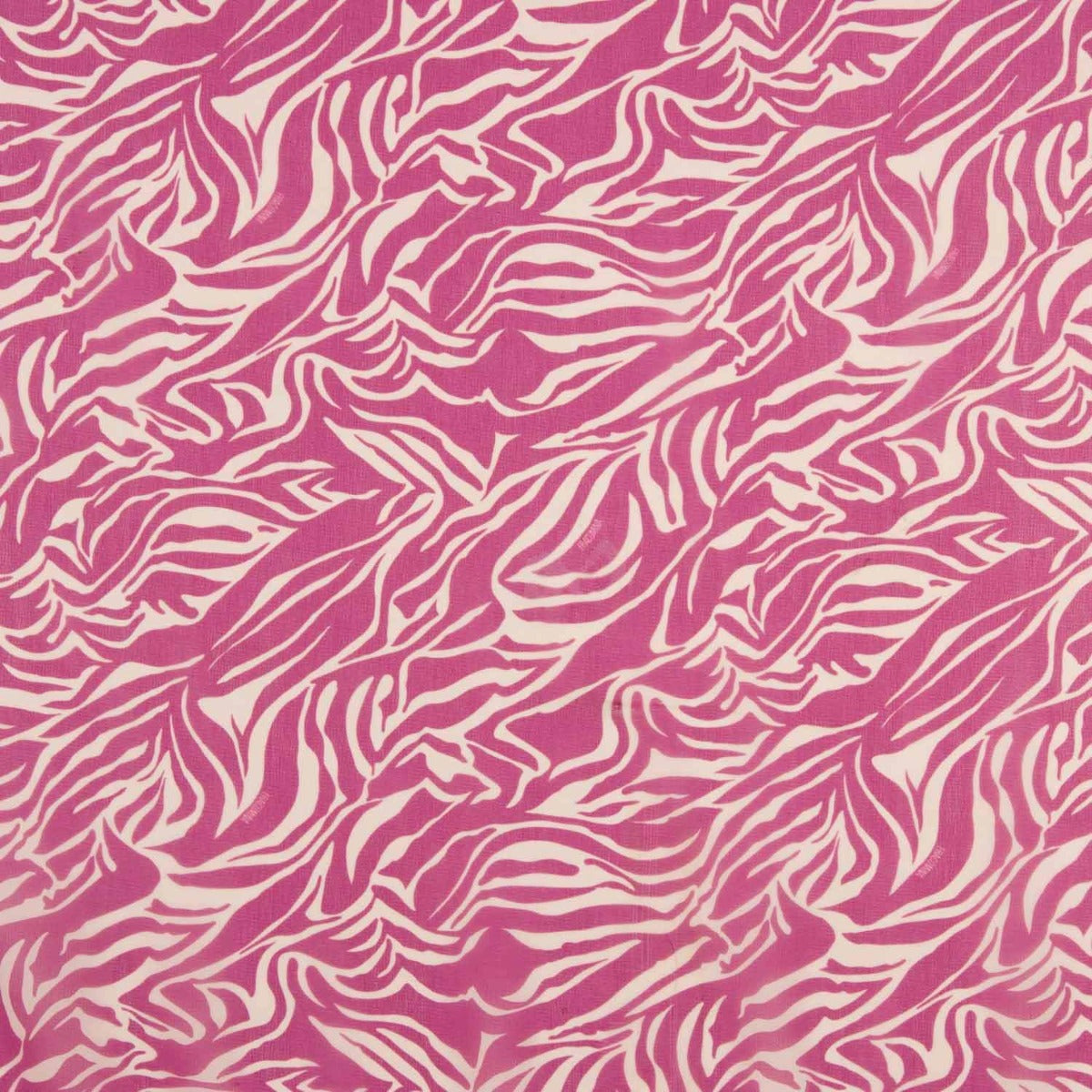 Polyester-Gaze Zebra Fuchsia - Ribes y Casals