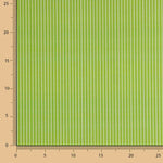 Pistaziengestreifter bedruckter Perkal - Ribes y Casals