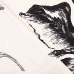 Bambula Crêpe mit Maxiflor-Sketch-Muster - Ribes y Casals
