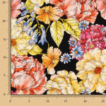 Bedruckte Viskose „Romantischer Garten“ - Ribes y Casals