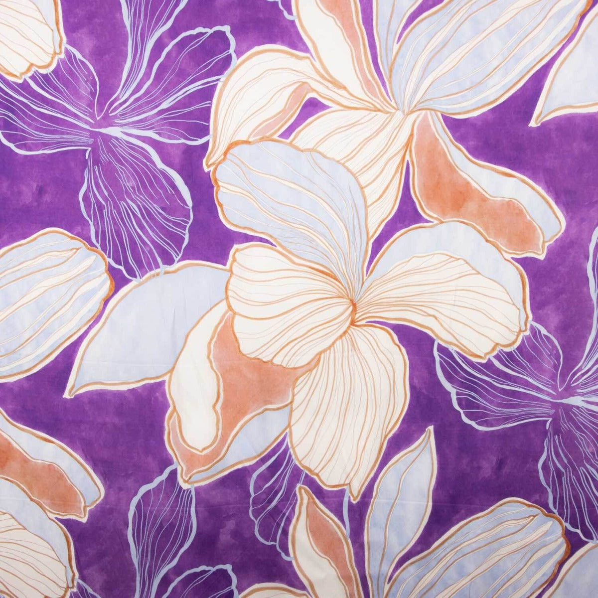 Hibiskusblüte Polyester Satin - Ribes y Casals