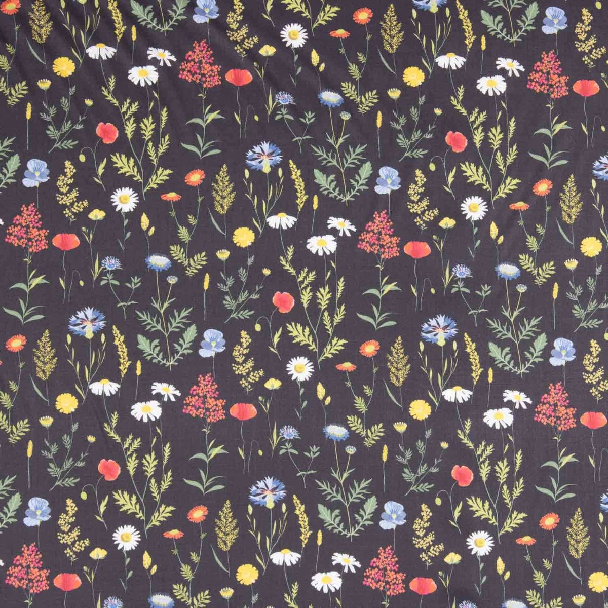 Retal Viskose Gedruckte Wildblumen - Verschiedene Größen x 150 cm breit - Ribes y Casals