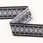 Fancy Jacquardband Schwarz - Ribes y Casals