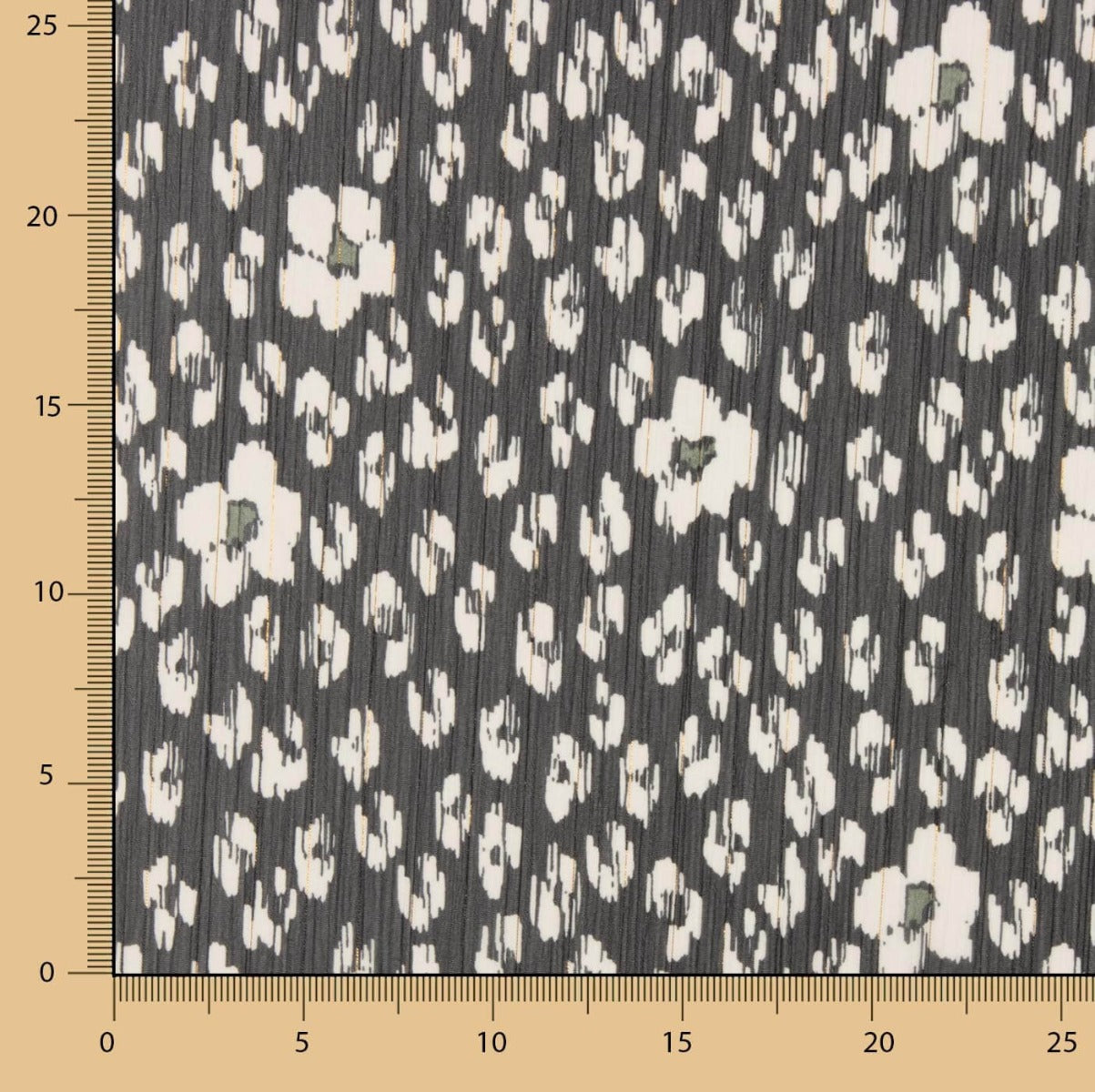 Moonlight Lúrex Polyester Gaze Gaze - 150 cm breit - Ribes y Casals