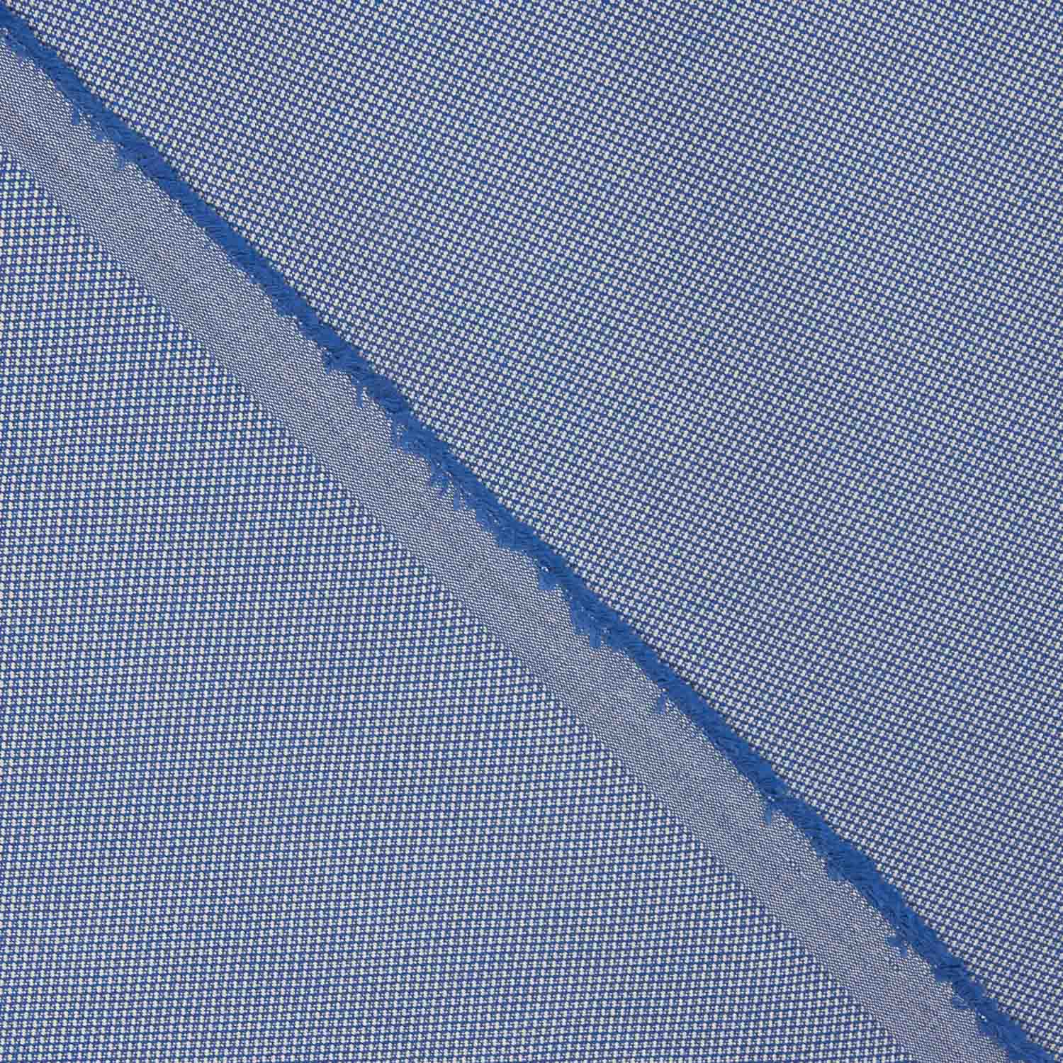 Hemd Baumwolle Mikrokaro Baumwolle Blau - Ribes y Casals