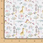 Jungle Kids Bedruckter Perkal - Ribes y Casals