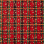 Tartan Goldflake Weihnachten Popeline - Ribes y Casals