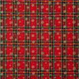 Tartan Goldflake Weihnachten Popeline - Ribes y Casals