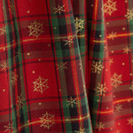 Tartan Goldflake Weihnachten Popeline - Ribes y Casals