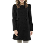 Tweed Wool Boucle Schwarz - Ribes y Casals