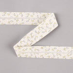 Bias Tape Giraffen Orange-Cream 30mm - Ribes y Casals