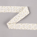 Bias Tape Giraffen Orange-Cream 30mm - Ribes y Casals