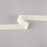 Bias Tape Doggy Stars Blau-Grün 18 mm - Ribes y Casals