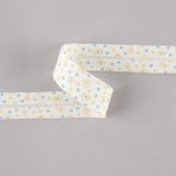 Bias Tape Doggy Stars Blau-Grün 30mm - Ribes y Casals
