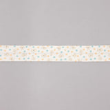 Bias Tape Doggy Stars Blau-Orange 18 mm - Ribes y Casals