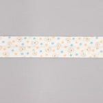 Bias Tape Doggy Stars Blau-Orange 30mm - Ribes y Casals