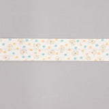 Bias Tape Doggy Stars Blau-Orange 30mm - Ribes y Casals