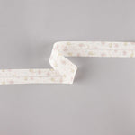 Bias Tape Piggies und Katzen Rosa-Creme 18 mm - Ribes y Casals
