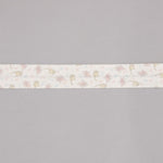Bias Tape Piggies und Katzen Rosa-Creme 30mm - Ribes y Casals