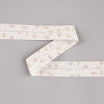 Bias Tape Piggies und Katzen Rosa-Creme 30mm - Ribes y Casals