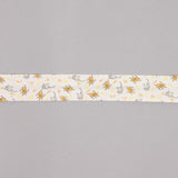Bias Tape Piggies und Katzen Orange-Grau 30mm - Ribes y Casals