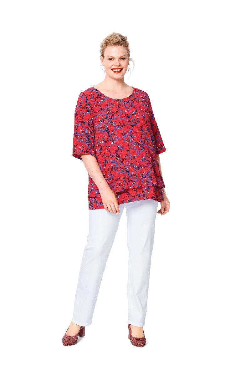 Schnittmuster Burda 6105 Blusen - Ribes y Casals