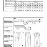 Schnittmuster Burda 6110 Hose - Ribes y Casals