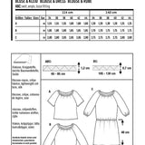 Schnittmuster Burda 6111 Blusen und Kleider - Ribes y Casals