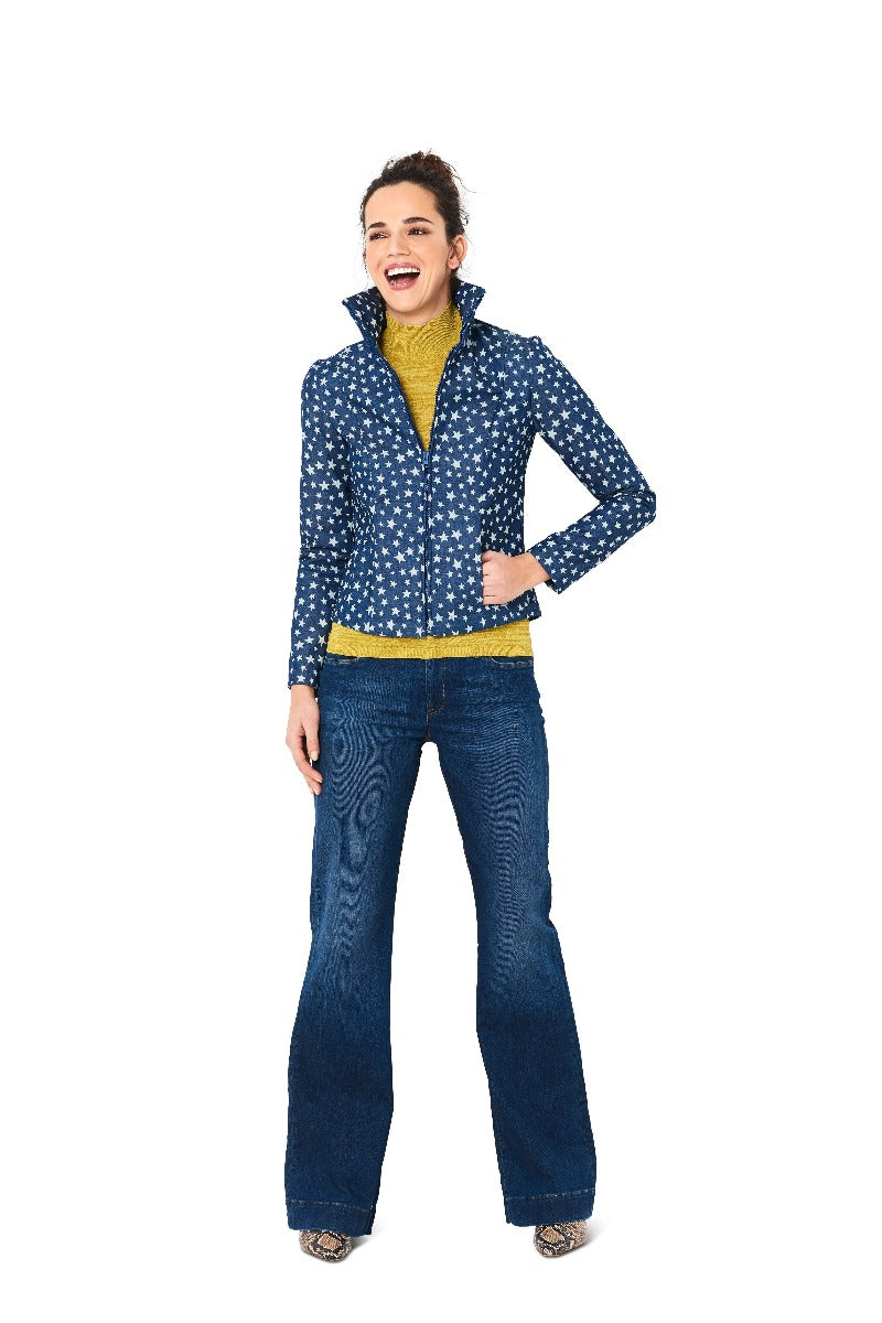Schnittmuster Burda 6114 Weste und Jacke - Ribes y Casals