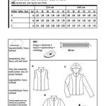 Schnittmuster Burda 6114 Weste und Jacke - Ribes y Casals