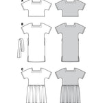 Burda Schnittmuster 6117 Hemd und Kleid - Ribes y Casals