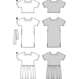 Burda Schnittmuster 6117 Hemd und Kleid - Ribes y Casals