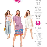 Burda Schnittmuster 6117 Hemd und Kleid - Ribes y Casals