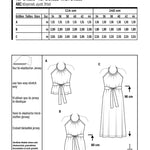 Schnittmuster Burda 6118 Oberteil und Kleid - Ribes y Casals