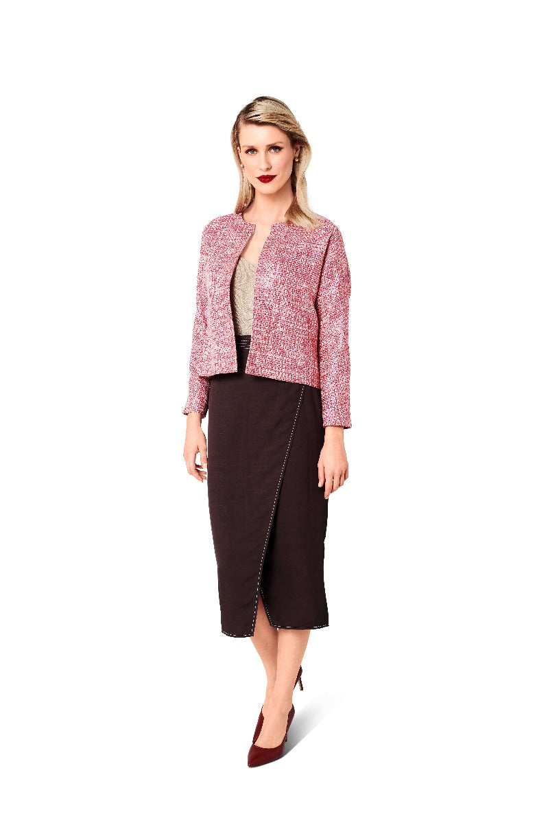 Schnittmuster Burda 6123 Jacken - Ribes y Casals