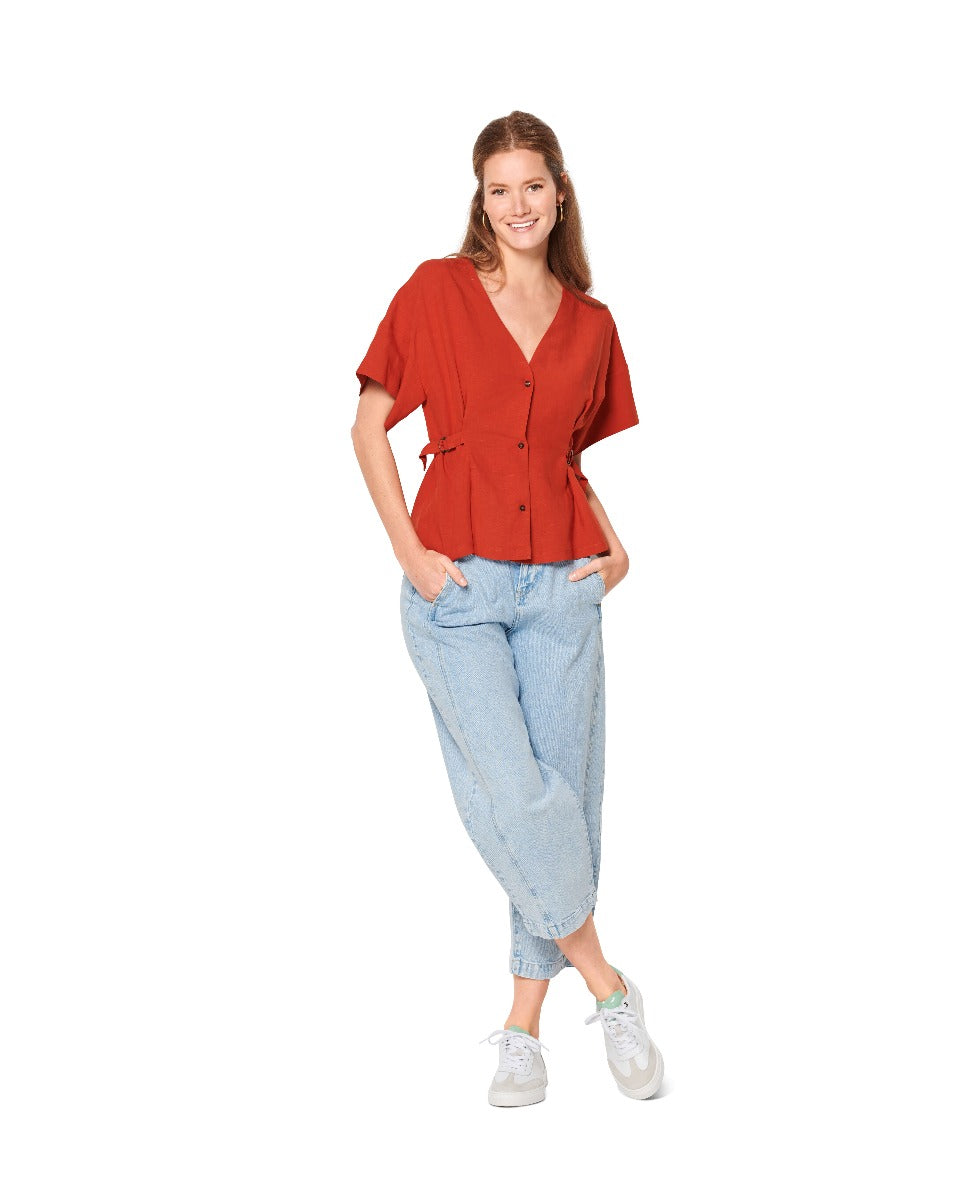 Schnittmuster Burda 6135 Bluse - Ribes y Casals
