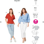 Schnittmuster Burda 6135 Bluse - Ribes y Casals