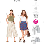 Schnittmuster Burda 6138 Rock und Hose - Ribes y Casals