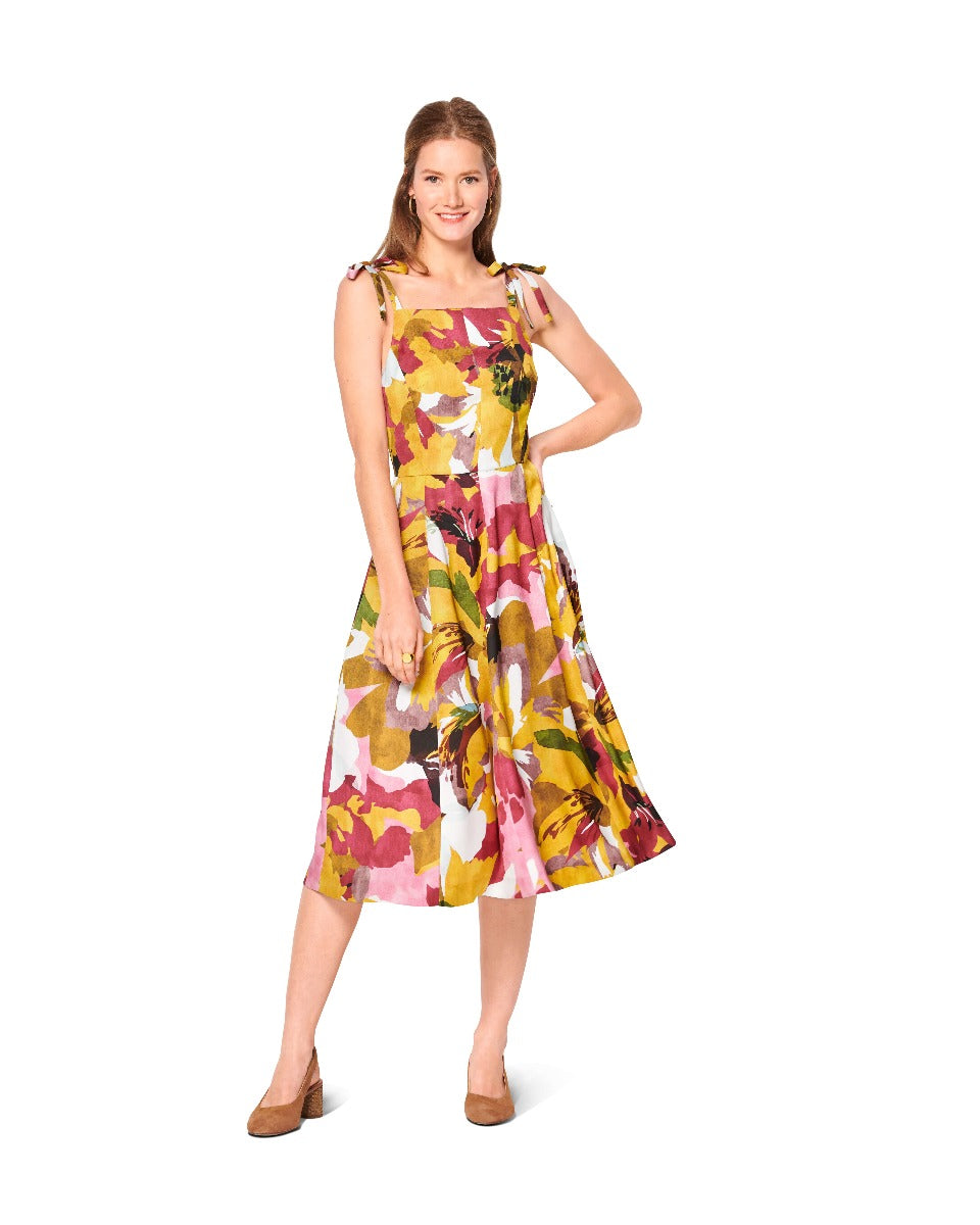 Schnittmuster Burda 6140 Kleider - Ribes y Casals