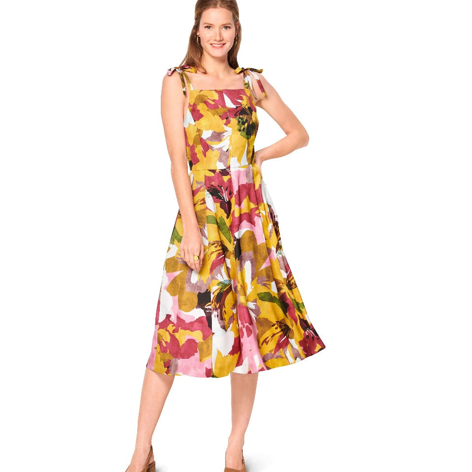 Schnittmuster Burda 6140 Kleider - Ribes y Casals